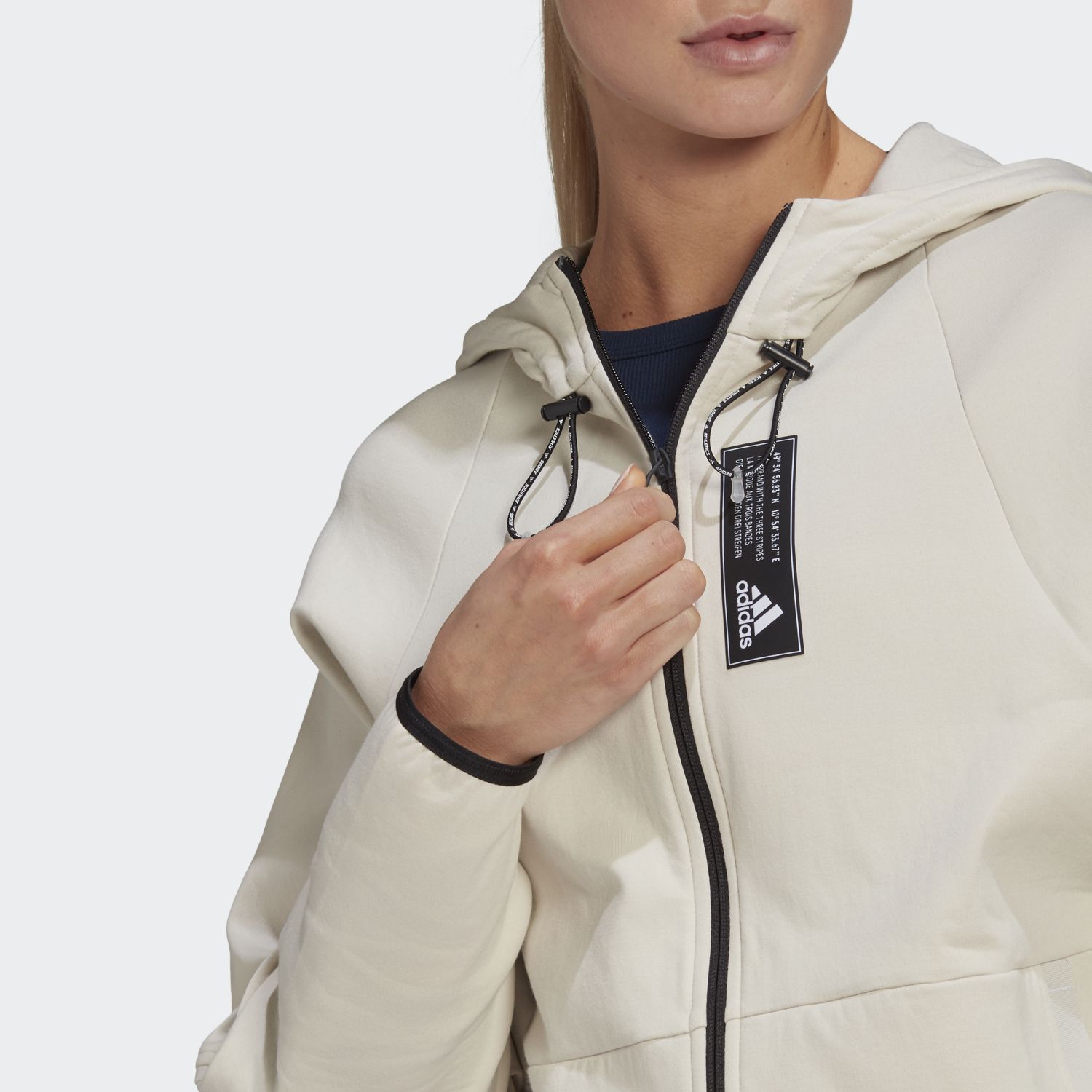 adidas sportswear loose fit hoodie